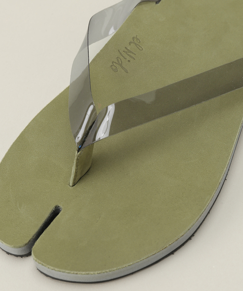 EL NIDO FLIPS（エルニドフリップス）の「【EL NIDO FLIPS for JOURNAL STANDARD】別注 Tabi Beach サンダル（サンダル・メンズ・ダークグリーン/ベージュ系その他・42/38/40）」の13枚目の写真