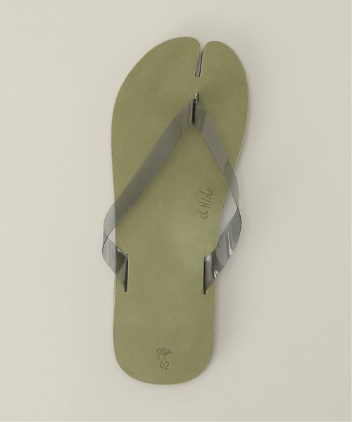 EL NIDO FLIPS（エルニドフリップス）の「【EL NIDO FLIPS for JOURNAL STANDARD】別注 Tabi Beach サンダル（サンダル・メンズ・ダークグリーン/ベージュ系その他・42/38/40）」の15枚目の写真