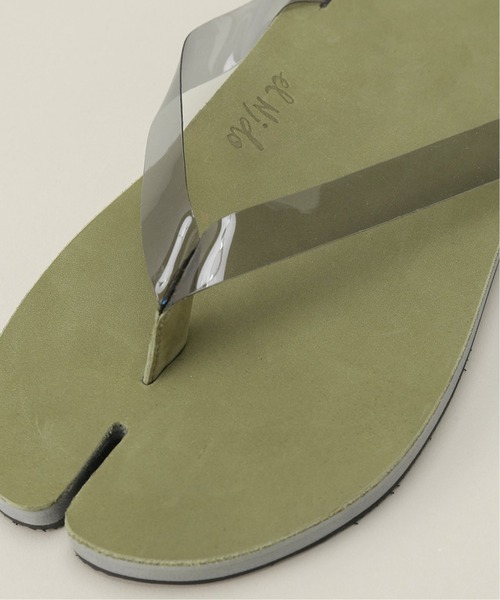 EL NIDO FLIPS（エルニドフリップス）の「【EL NIDO FLIPS for JOURNAL STANDARD】別注 Tabi Beach サンダル（サンダル・メンズ・ダークグリーン/ベージュ系その他・42/38/40）」の12枚目の写真