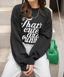 WEGO | WEGO/グラフィックプルオーバー(スウェット)