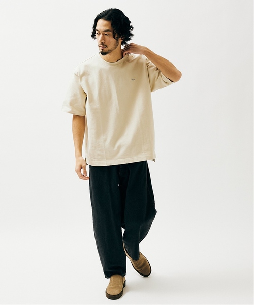 LACOSTE(ラコステ)の「《追加》【LACOSTE for JOURNAL STANDARD/ラコステ】別注 ヘビー ピケ Tシャツ(Tシャツ/カットソー・メンズ・ホワイト/ベージュ/グリーン/クリアブラック・4/3/5)」の14枚目の写真