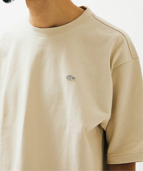 LACOSTE(ラコステ)の「《追加》【LACOSTE for JOURNAL STANDARD/ラコステ】別注 ヘビー ピケ Tシャツ(Tシャツ/カットソー・メンズ・ホワイト/ベージュ/グリーン/クリアブラック・4/3/5)」の10枚目の写真