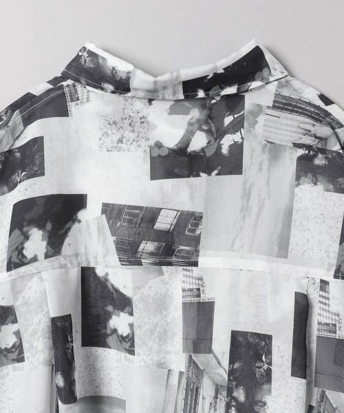 JEANASIS（ジーナシス）の「フォトコラージュシアーシャツLS/352704（シャツ/ブラウス・レディース・ブラック系その他/グレー系その他/パープル系その他・FREE）」の19枚目の写真