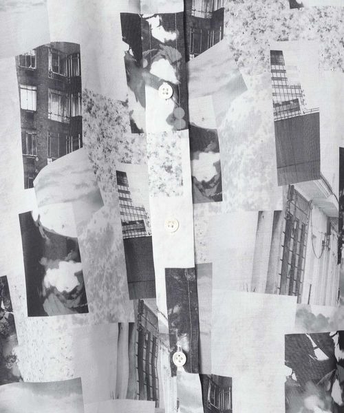 JEANASIS（ジーナシス）の「フォトコラージュシアーシャツLS/352704（シャツ/ブラウス・レディース・ブラック系その他/グレー系その他/パープル系その他・FREE）」の20枚目の写真