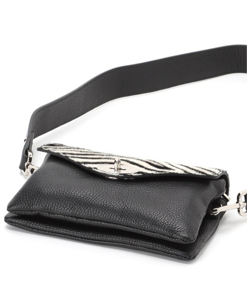 フレームワークMARANTレザーショルダーバッグ2way セール】【MARANT】別注ベルト付きショルダーバッグ2◇（ショルダー