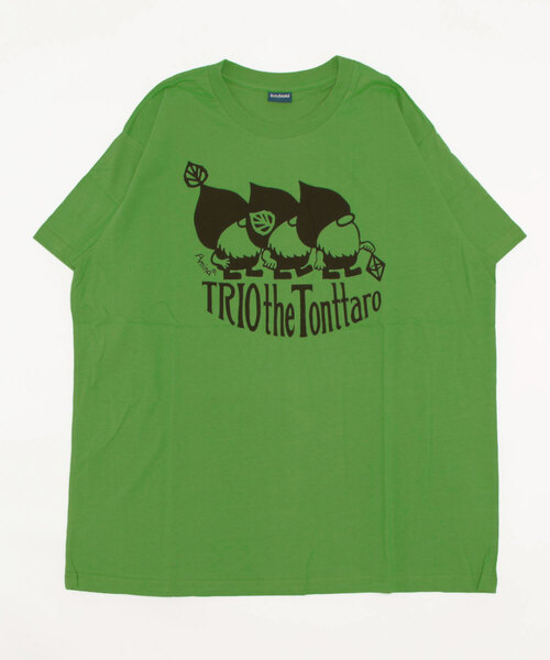 チャイハネ（チャイハネ）の「【チャイハネ】TRIO the TONTTARO サウナメンズTシャツ（Tシャツ/カットソー・メンズ・ネイビー/グリーン/ホワイト・FREE）」の2枚目の写真