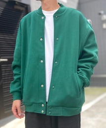 United Athle（ユナイテッドアスレ）の「【UNITED ATHLE】ユナイテッドアスレ 10.0オンス T/C ルーズフィット スウェット スナップ ジャケット(裏起毛) 5789（スウェット・メンズ）」