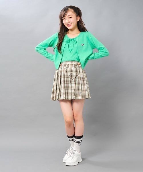 by LOVEiT(バイラビット)の「ポシェットつきスカパン(その他パンツ・キッズ・イエロー/エメラルド/ラベンダー/ピンク・130cm/160cm/120cm/150cm/140cm)」の2枚目の写真