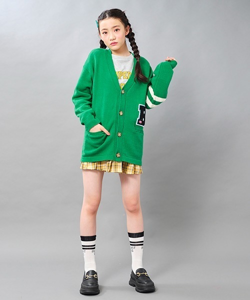 by LOVEiT(バイラビット)の「ポシェットつきスカパン(その他パンツ・キッズ・イエロー/エメラルド/ラベンダー/ピンク・130cm/160cm/120cm/150cm/140cm)」の8枚目の写真
