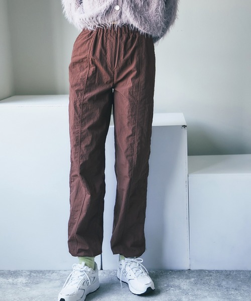 ANOTHER S（アナザーエス）の「裾ゴム2wayパンツ パラシュートパンツ