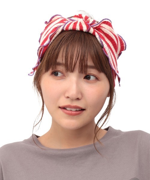 チチカカ(チチカカ)の「ボーダーリボンヘアバンド(ヘアバンド・レディース・その他1/その他2/その他3・FREE)」の10枚目の写真