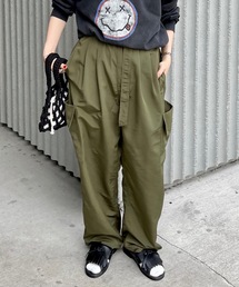 fredy emue | ナイロンベルト付きベイカーパンツ(カーゴパンツ)
