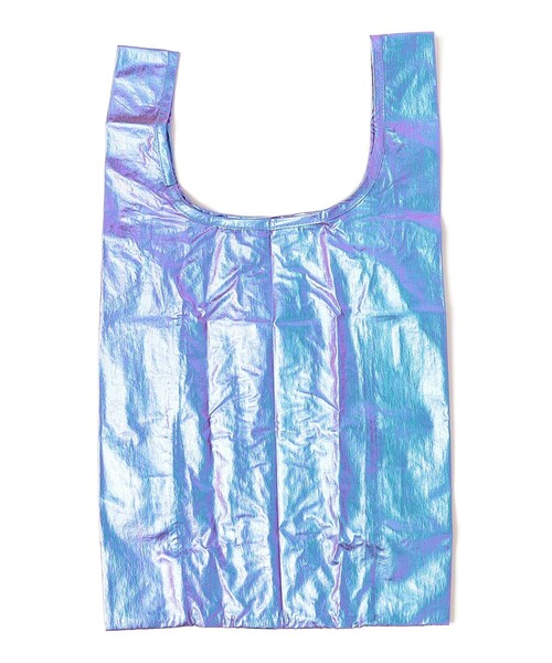 SHIPS Days（シップスデイズ）の「BAGGU:ベイビーメタリック（エコバッグ/サブバッグ・レディース・ピンク/シルバー/ライトパープル/ゴールド・ONE SIZE）」の2枚目の写真