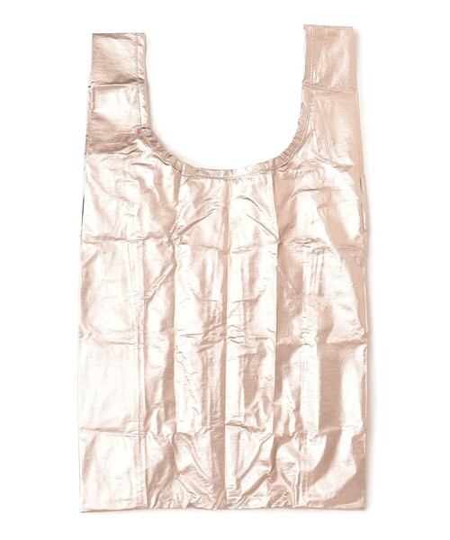 SHIPS Days（シップスデイズ）の「BAGGU:ベイビーメタリック（エコバッグ/サブバッグ・レディース・ピンク/シルバー/ライトパープル/ゴールド・ONE SIZE）」の3枚目の写真