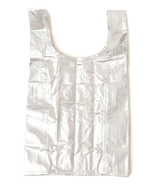 SHIPS Days（シップスデイズ）の「BAGGU:ベイビーメタリック（エコバッグ/サブバッグ・レディース・ピンク/シルバー/ライトパープル/ゴールド・ONE SIZE）」の4枚目の写真