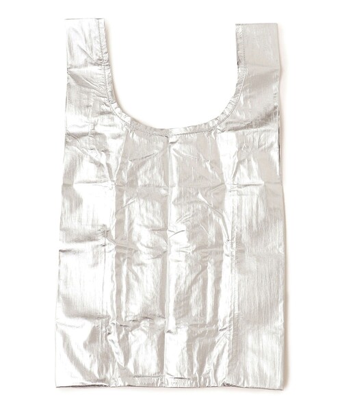 SHIPS Days（シップスデイズ）の「BAGGU:ベイビーメタリック（エコバッグ/サブバッグ・レディース・ピンク/シルバー/ライトパープル/ゴールド・ONE SIZE）」の5枚目の写真