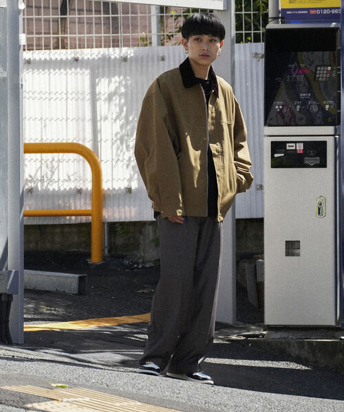 BeAMS DOT(ビームスドット)の「【WEB限定】BeAMS DOT / ショートブルゾン(ブルゾン・メンズ・ベージュ/オリーブ・MEDIUM/LARGE)」の5枚目の写真