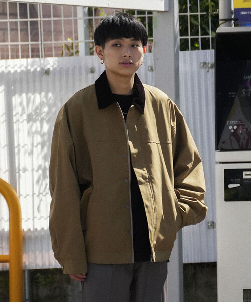 BeAMS DOT(ビームスドット)の「【WEB限定】BeAMS DOT / ショートブルゾン(ブルゾン・メンズ・ベージュ/オリーブ・MEDIUM/LARGE)」の8枚目の写真