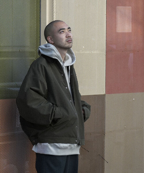 BeAMS DOT(ビームスドット)の「【WEB限定】BeAMS DOT / ショートブルゾン(ブルゾン・メンズ・ベージュ/オリーブ・MEDIUM/LARGE)」の16枚目の写真