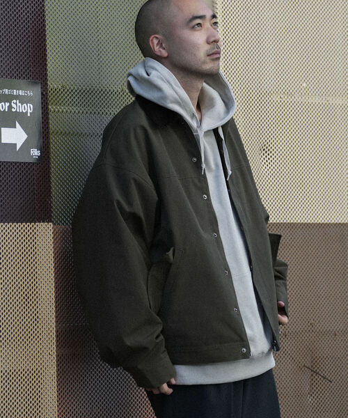 BeAMS DOT(ビームスドット)の「【WEB限定】BeAMS DOT / ショートブルゾン(ブルゾン・メンズ・ベージュ/オリーブ・MEDIUM/LARGE)」の17枚目の写真