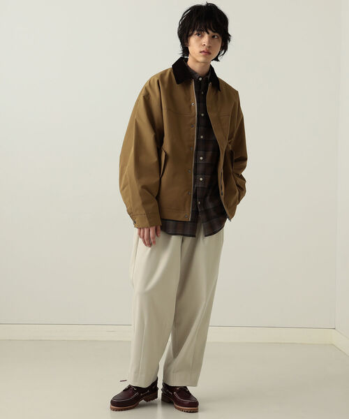 BeAMS DOT(ビームスドット)の「【WEB限定】BeAMS DOT / ショートブルゾン(ブルゾン・メンズ・ベージュ/オリーブ・MEDIUM/LARGE)」の18枚目の写真