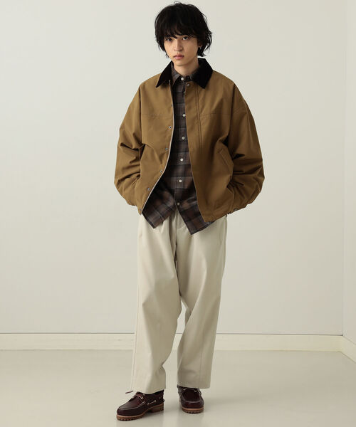 BeAMS DOT(ビームスドット)の「【WEB限定】BeAMS DOT / ショートブルゾン(ブルゾン・メンズ・ベージュ/オリーブ・MEDIUM/LARGE)」の19枚目の写真