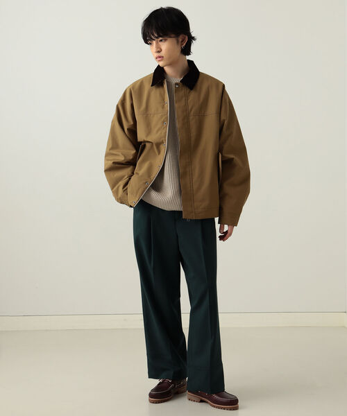 BeAMS DOT(ビームスドット)の「【WEB限定】BeAMS DOT / ショートブルゾン(ブルゾン・メンズ・ベージュ/オリーブ・MEDIUM/LARGE)」の22枚目の写真