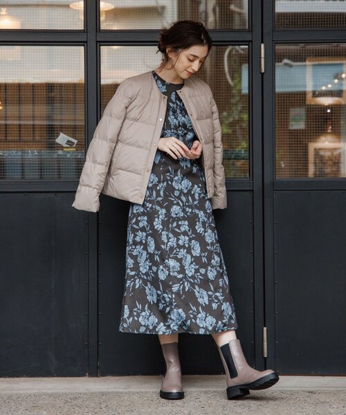 【ミュラーダウン】2WAYノーカラージャケット