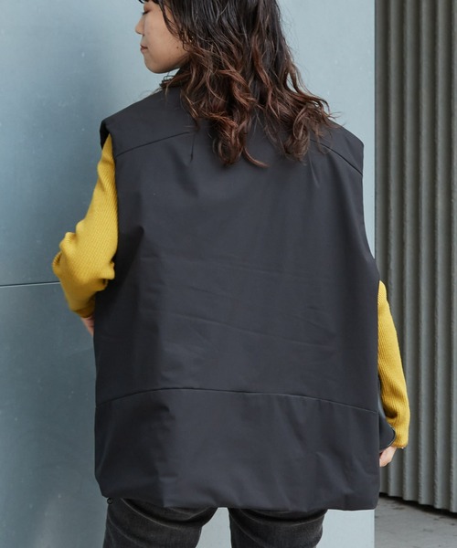 CIAOPANIC TYPY（チャオパニックティピー）の「テックウォームスタンドベスト（ダウンベスト・メンズ・ブラック・MEDIUM/LARGE）」の4枚目の写真