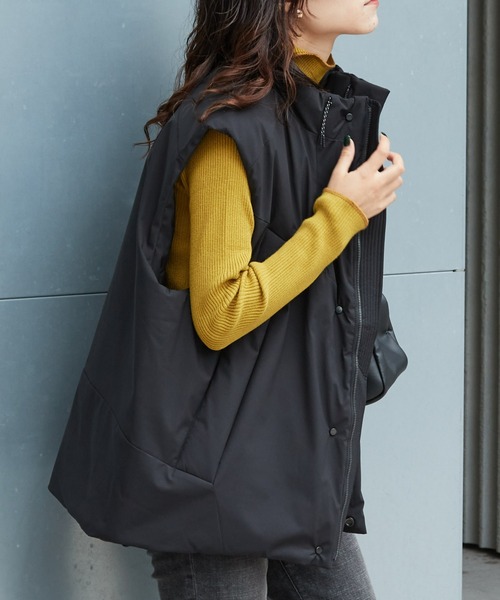 CIAOPANIC TYPY（チャオパニックティピー）の「テックウォームスタンドベスト（ダウンベスト・メンズ・ブラック・MEDIUM/LARGE）」の5枚目の写真