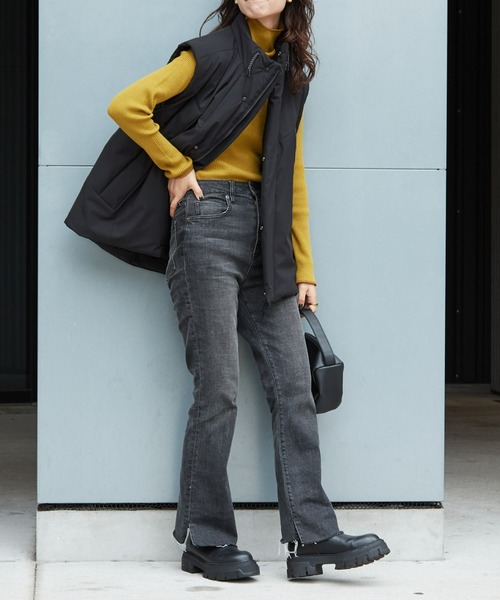 CIAOPANIC TYPY（チャオパニックティピー）の「テックウォームスタンドベスト（ダウンベスト・メンズ・ブラック・MEDIUM/LARGE）」の9枚目の写真