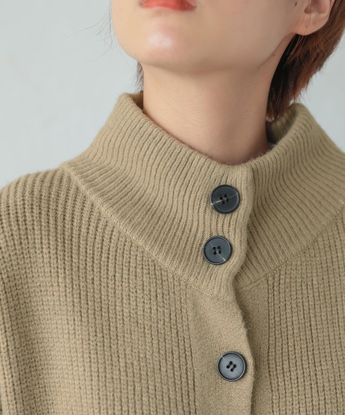 MOMO　　 me プリーツ　ハイネック　カーディガンFINE KNIT Vネックニットカーディガン/MO33N01 – ORIENTALTRAFFIC