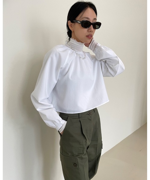 Didot.showroom（ディドット ショールーム）の「バックリボンクロップ