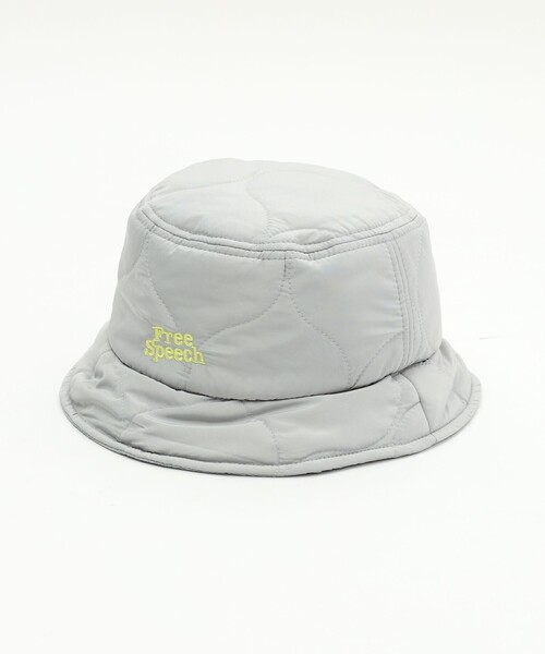 coen（コーエン）の「FreeSpeech(フリースピーチ)バケットハット（ハット・レディース・ライトグレー/オフホワイト・FREE）」の7枚目の写真