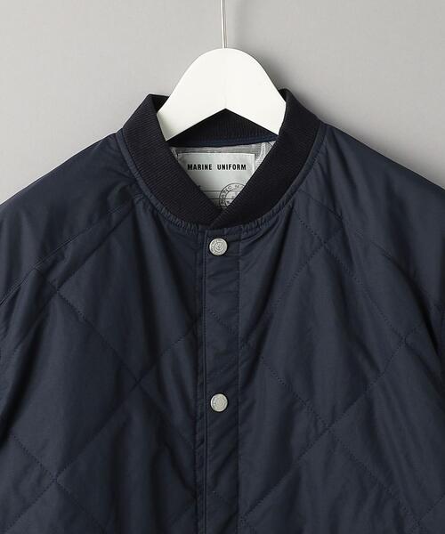 NATIC(ナティック)の「【別注】 <NATIC> QUILTING JACKET/アウター(ブルゾン・メンズ・ネイビー/ベージュ・L/M)」の5枚目の写真