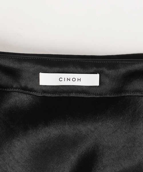 CINOH チノ ロングスカート ベージュ　ドゥーズィエムクラス CINOH/チノ 】KNIT MAXI SKIRT（ロング・マキシ丈スカート