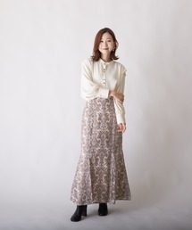 PAPAVER | 【papaver】ダマスク柄SK(スカート)