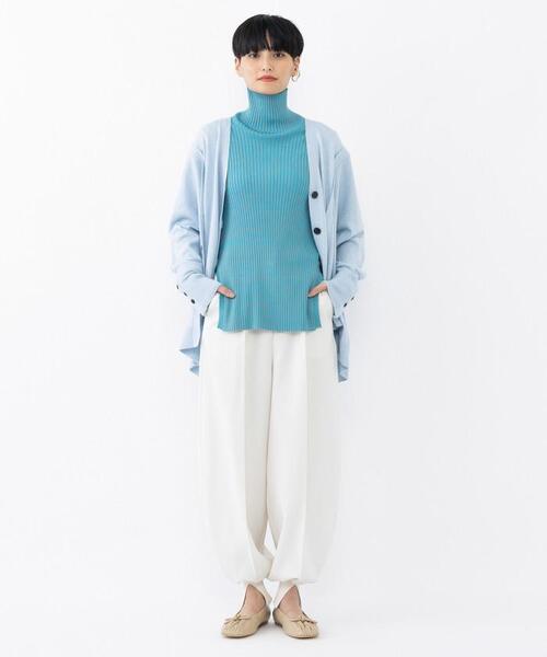 LANVIN en Bleu(ランバンオンブルー)の「【VERY掲載】マルチウェイニットカーディガン(カーディガン/ボレロ・レディース・オレンジ/ピンク/オフホワイト/ブラック/ブルー・38)」の17枚目の写真