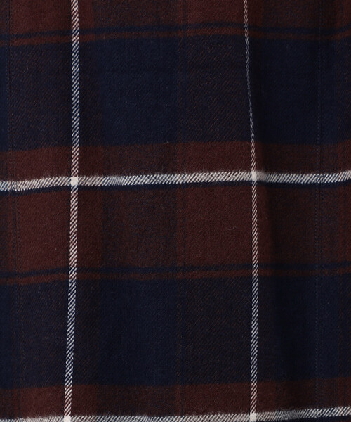 ONIGIRI（オニギリ）の「チェック柄　マーメイド風スカート（スカート・レディース・ネイビー/グリーン・M/L）」の5枚目の写真