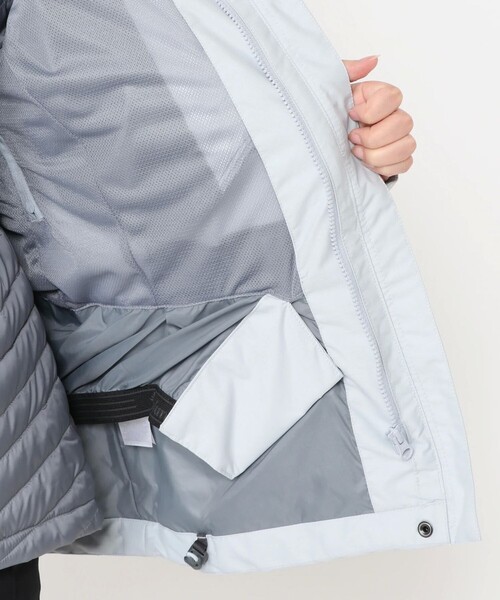 Columbia（コロンビア）の「ウィリバードIVインターチェンジジャケット（ブルゾン・レディース・ホワイト×ブラック/ライトグレー/ネイビー/エンジ・S/M/XS/L/XL）」の11枚目の写真