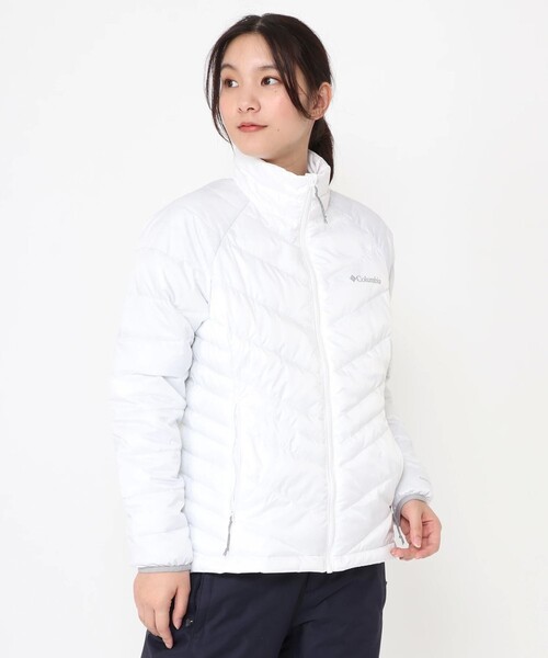 Columbia（コロンビア）の「ウィリバードIVインターチェンジジャケット（ブルゾン・レディース・ホワイト×ブラック/ライトグレー/ネイビー/エンジ・S/M/XS/L/XL）」の17枚目の写真