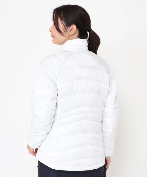 Columbia（コロンビア）の「ウィリバードIVインターチェンジジャケット（ブルゾン・レディース・ホワイト×ブラック/ライトグレー/ネイビー/エンジ・S/M/XS/L/XL）」の18枚目の写真