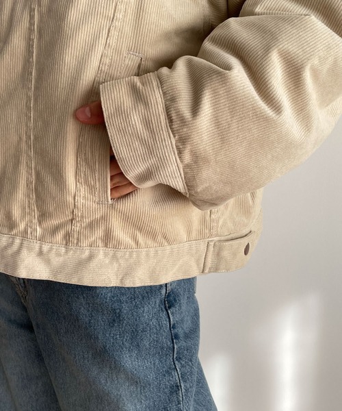 CANAL JEAN（キャナルジーン）の「RED CHOP WORKS コーデュロイボア