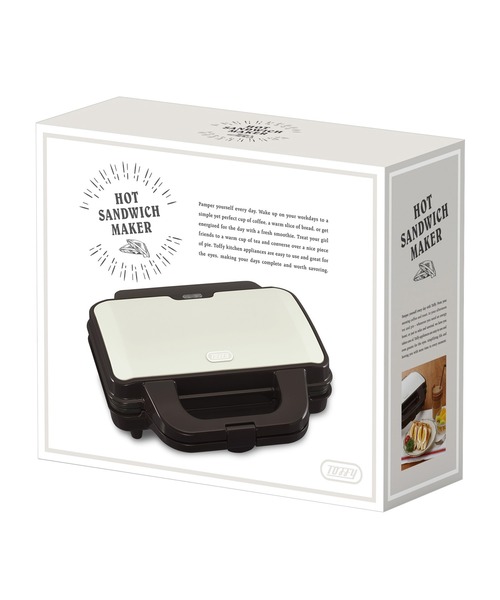 Toffy(トフィー)の「【Toffy/トフィー】 ホットサンドメーカー(キッチン家電・レディース・ホワイト/ピンク・FREE)」の6枚目の写真