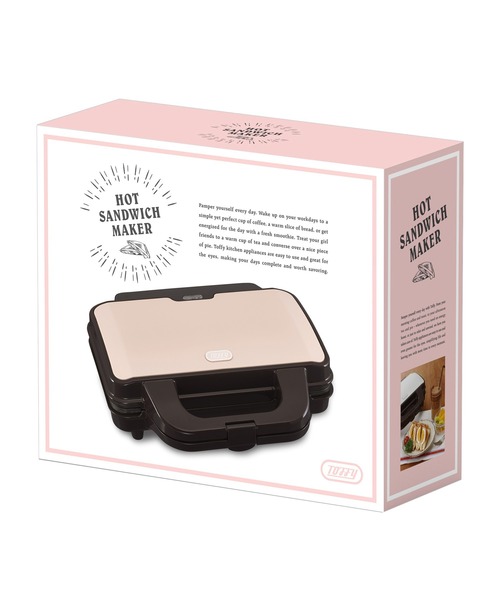 Toffy(トフィー)の「【Toffy/トフィー】 ホットサンドメーカー(キッチン家電・レディース・ホワイト/ピンク・FREE)」の7枚目の写真