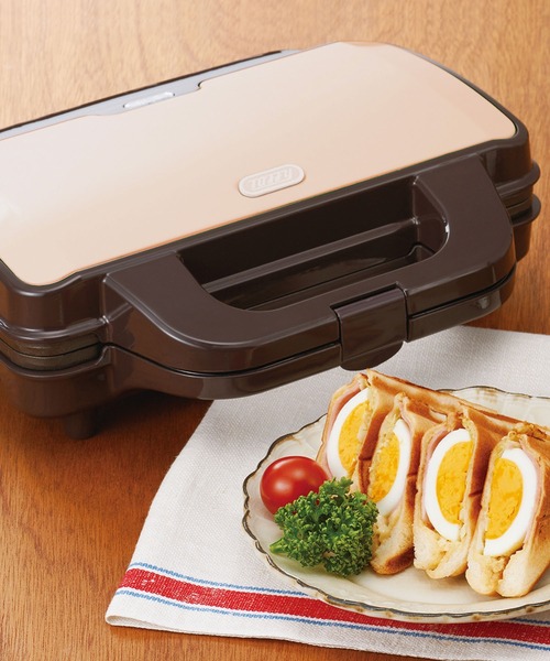 Toffy(トフィー)の「【Toffy/トフィー】 ホットサンドメーカー(キッチン家電・レディース・ホワイト/ピンク・FREE)」の10枚目の写真