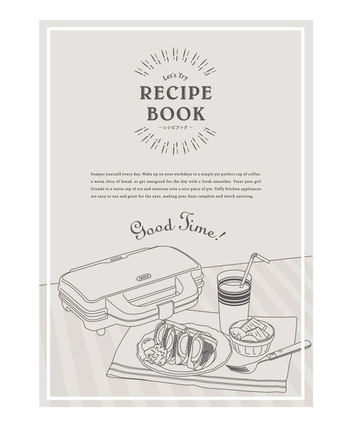 Toffy(トフィー)の「【Toffy/トフィー】 ホットサンドメーカー(キッチン家電・レディース・ホワイト/ピンク・FREE)」の12枚目の写真