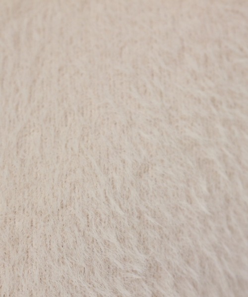 ASTORIA ODIER（アストリアオディール）の「フェザーヤーンボートネックプルオーバー（ニット/セーター・レディース・オレンジ/ライトグレー/ベージュ/ピンク/アイボリー・MEDIUM）」の15枚目の写真