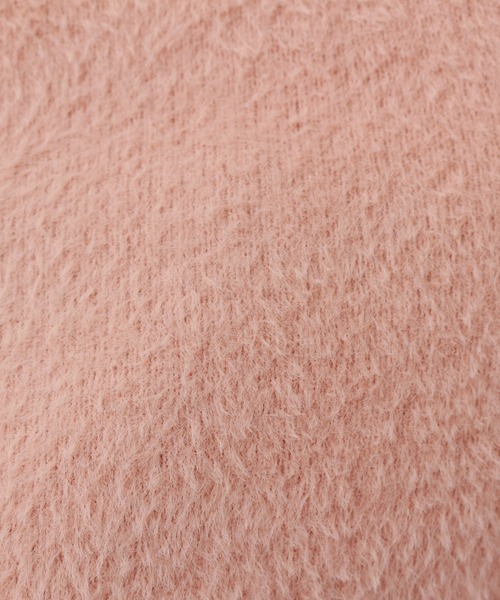 ASTORIA ODIER（アストリアオディール）の「フェザーヤーンボートネックプルオーバー（ニット/セーター・レディース・オレンジ/ライトグレー/ベージュ/ピンク/アイボリー・MEDIUM）」の17枚目の写真