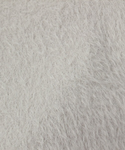 ASTORIA ODIER（アストリアオディール）の「フェザーヤーンボートネックプルオーバー（ニット/セーター・レディース・オレンジ/ライトグレー/ベージュ/ピンク/アイボリー・MEDIUM）」の18枚目の写真